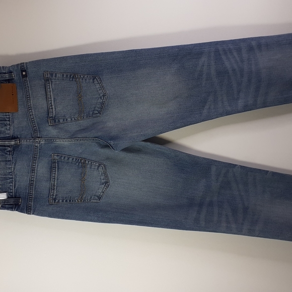 Lucky Brand Classic Straight Leg Blue Jeans Adjustable Waist Boy's Size 18 - Picture 8 of 16